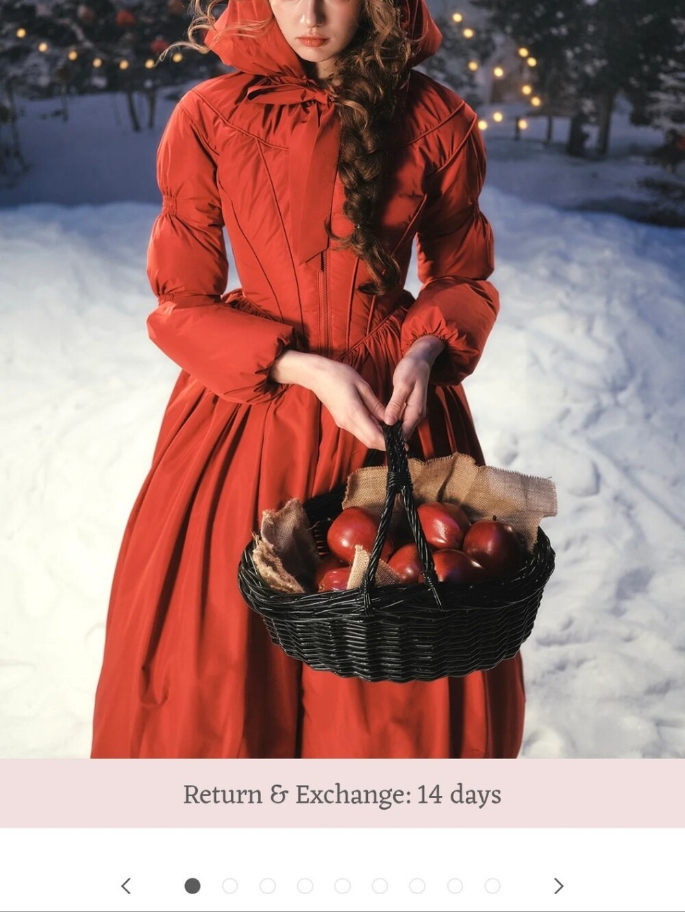 Lacemade Little Red Riding Hood Coat